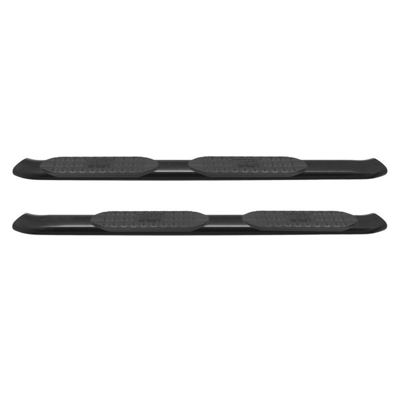 Westin 18-26 Jeep Wrangler JL Unlimited 4DR PRO TRAXX 5 Oval Nerf Step Bars - Textured Black