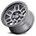 Mayhem Offroad Wheels Delta 8304 GY 20x9 Matte Black Lip Gunmetal Cast Aluminum