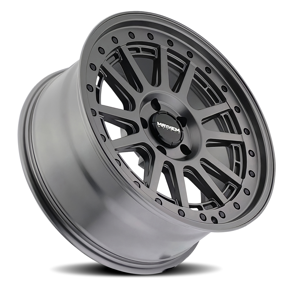 Mayhem Offroad Wheels Compass 8305 MGT 18x9 Matte Gunmetal Cast Aluminum