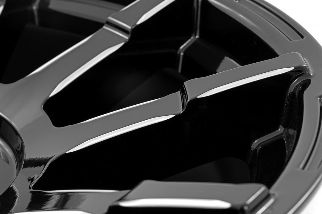 83 Series Wheel One-Piece Gloss Black 17x9 Rough Country