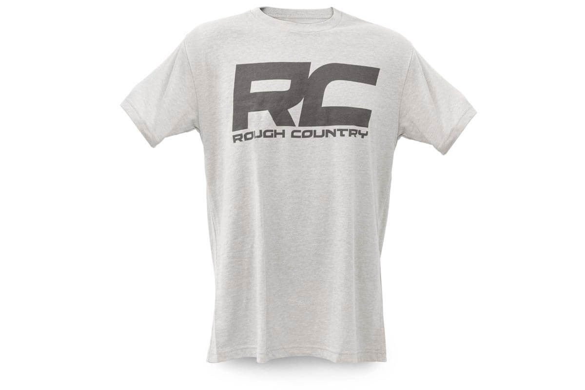 RC Grey Logo T Shirt Men Rough Country