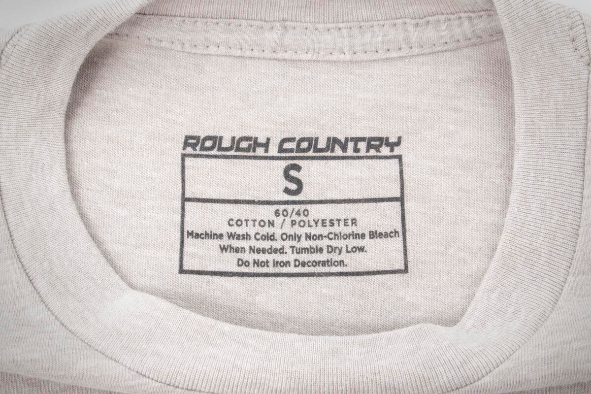 RC Grey Logo T Shirt Men Rough Country