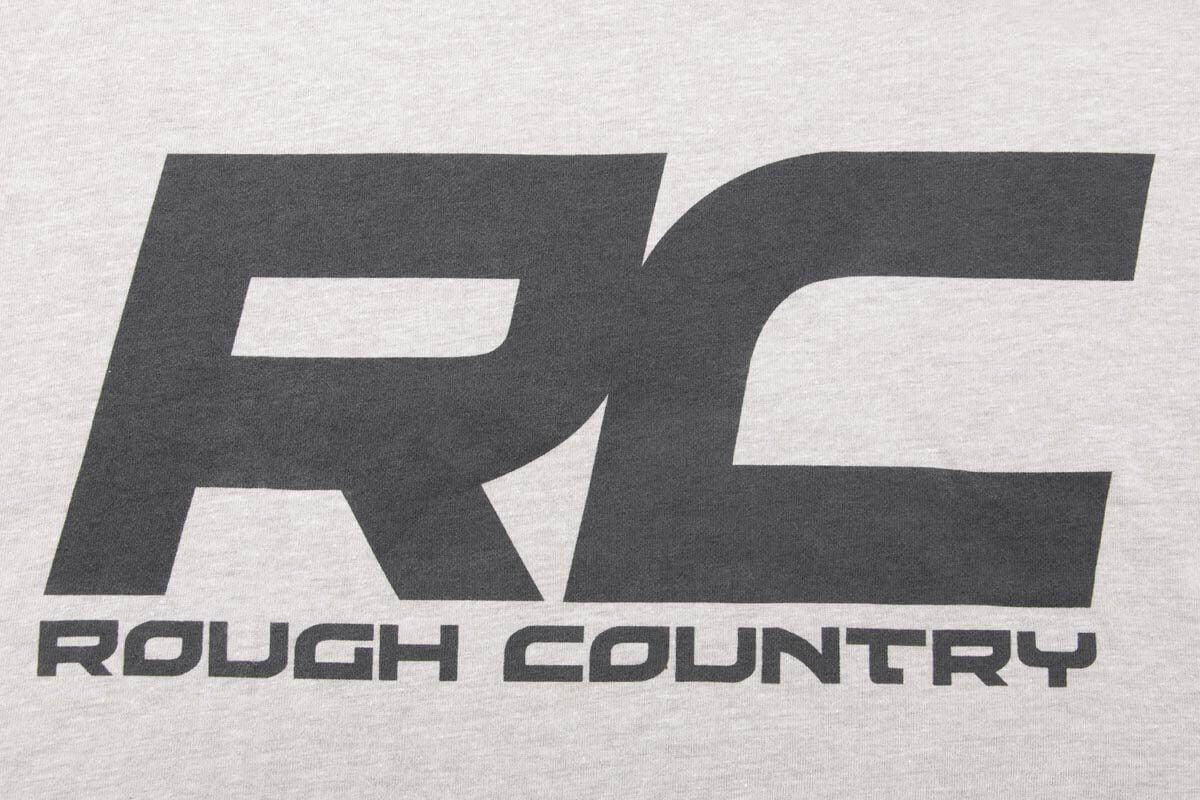 RC Grey Logo T Shirt Men Rough Country