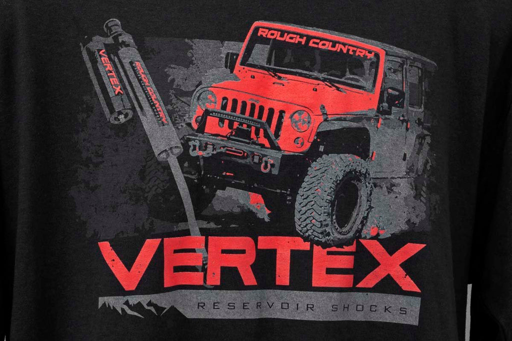 RC Vertex Long Sleeve T Shirt Small Rough Country