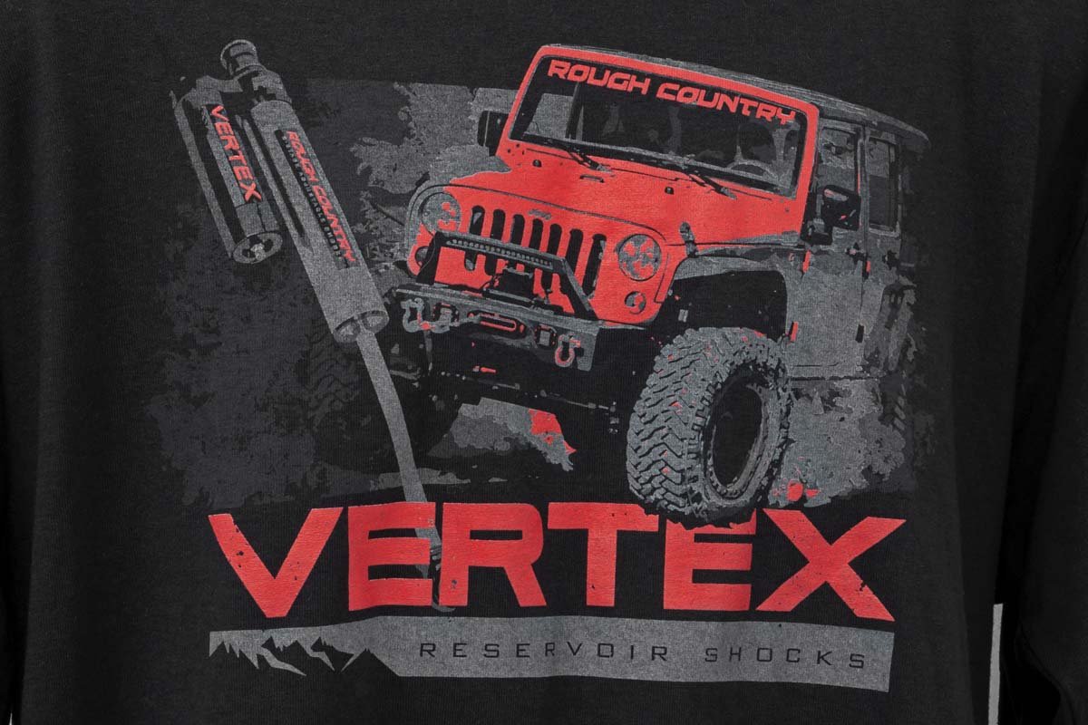 RC Vertex Long Sleeve T Shirt Small Rough Country