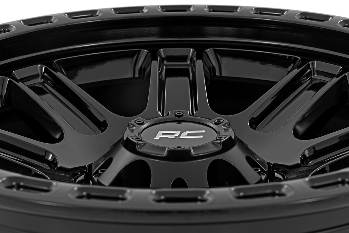 84 Series Wheel Gloss Black 17x8.5 Rough Country