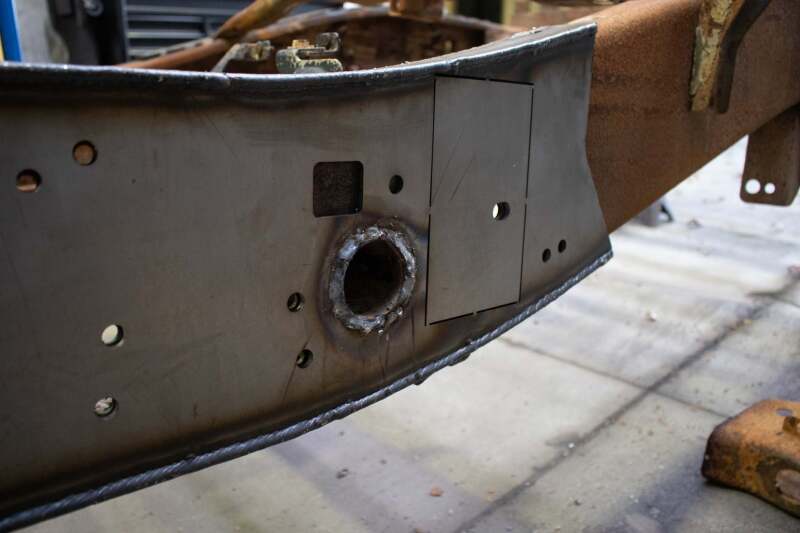 Rust Buster Mid Frame Section Left Side