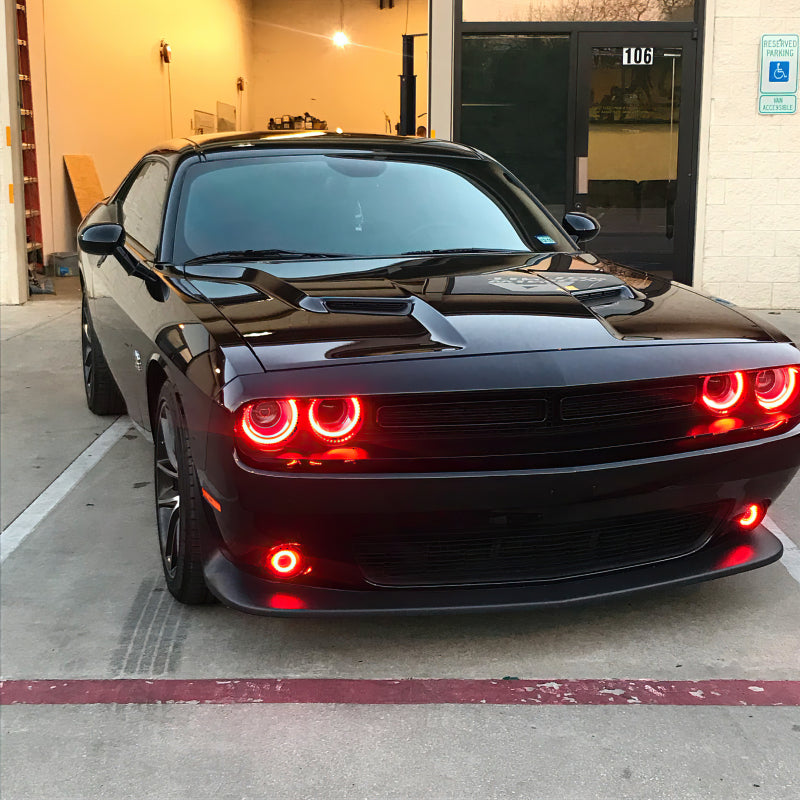 Oracle Dodge Challenger 15-21 Halo Kit - ColorSHIFT w/ Simple Controller
