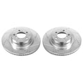Power Stop 06-09 Land Rover Range Rover Front Evolution Drilled & Slotted Rotors - Pair