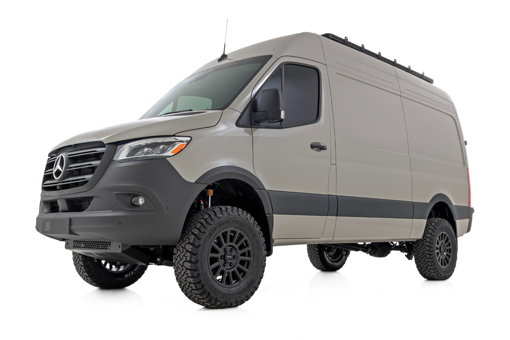 Skid Plate 2 Inch Cradle Drop Mercedes-Benz Sprinter 3500 (19-22)/Sprinter 3500XD (19-25) Rough Country