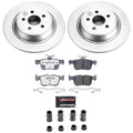 Power Stop 15-21 Ford Edge Rear Z36 Coated Truck & Tow Brake Kit