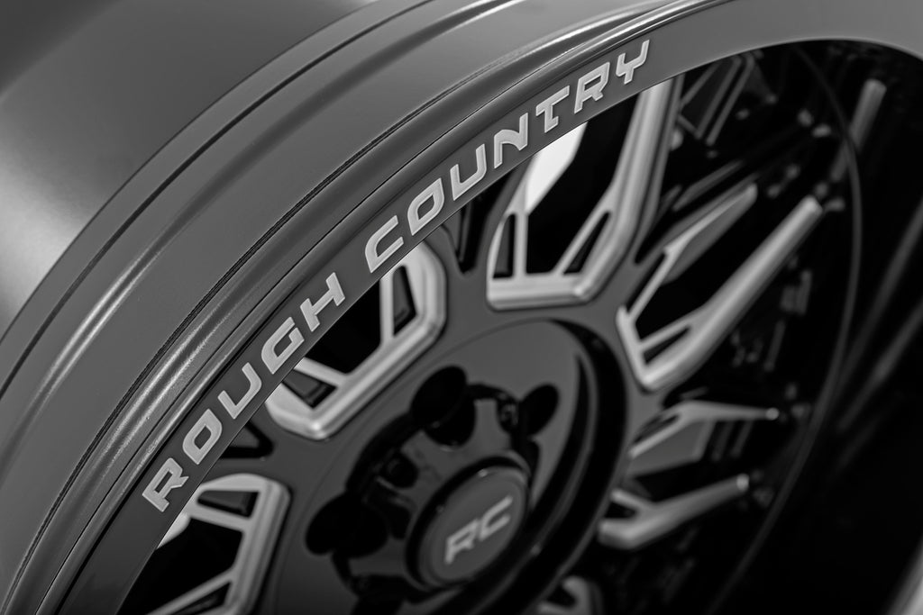86 Series Wheel One-Piece Gloss Black 20x10 Rough Country