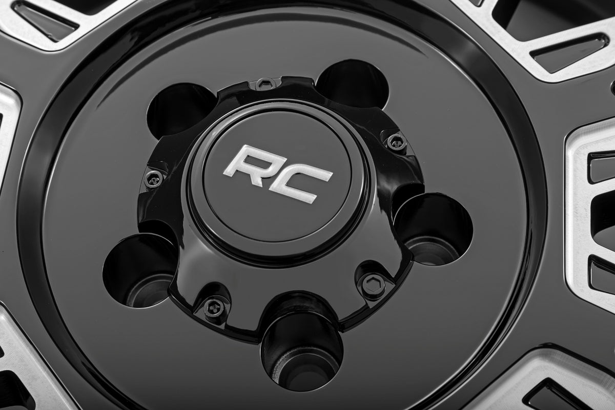 86 Series Wheel One-Piece Gloss Black 20x10 Rough Country