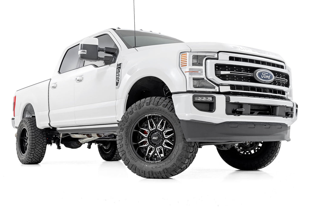 86 Series Wheel One-Piece Gloss Black 22x10 8x180 -19mm Rough Country