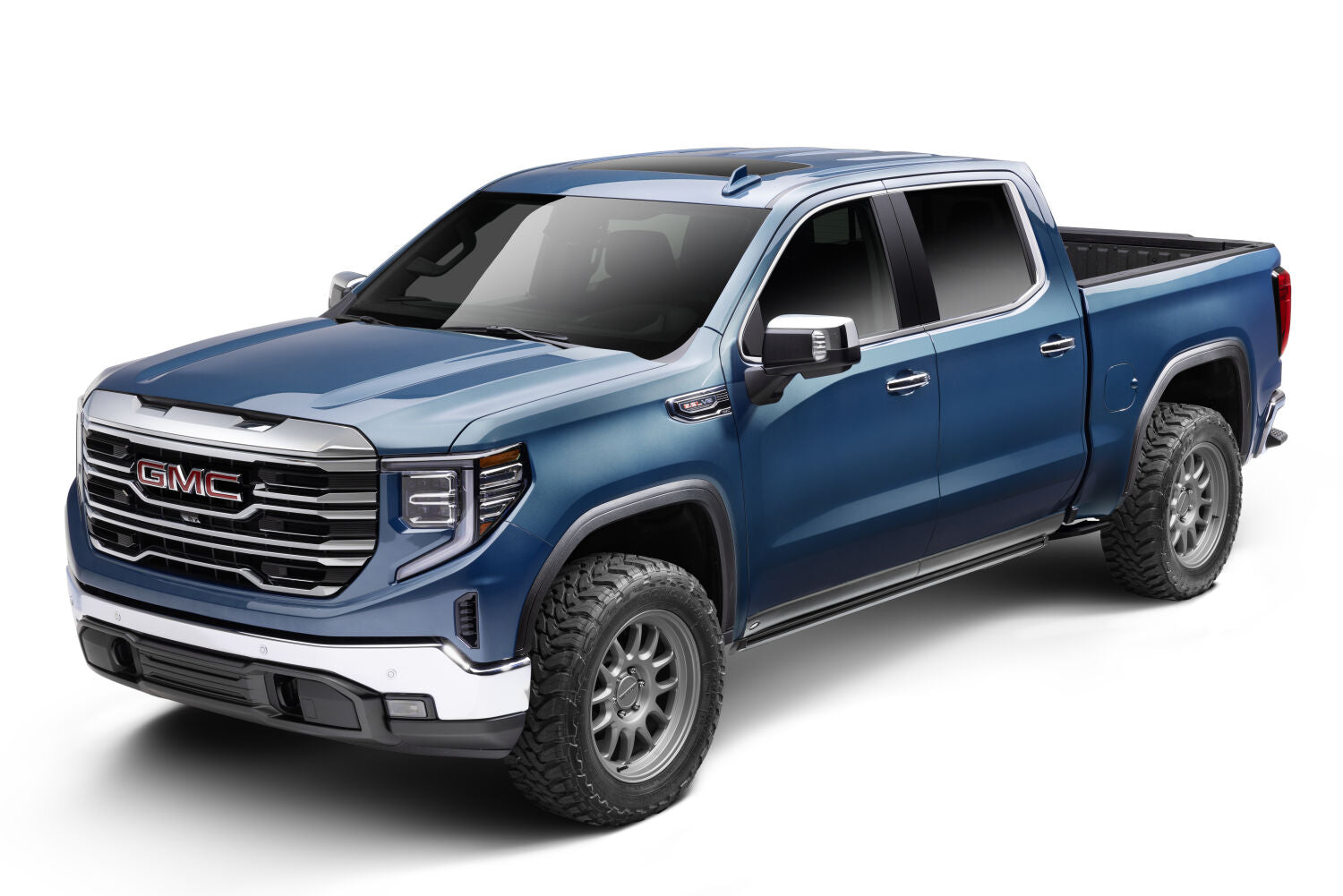 PowerStep SmartSeries Running Board 22-25 Silverado/Sierra 1500 24-26 Silverado/Sierra HD AMP Research
