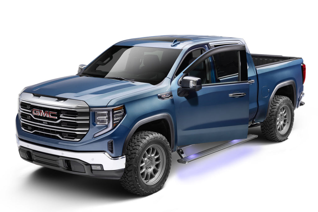 PowerStep SmartSeries Running Board 22-25 Silverado/Sierra 1500 24-26 Silverado/Sierra HD AMP Research
