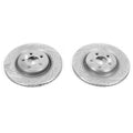 Power Stop 06-08 Jaguar S-Type Rear Evolution Drilled & Slotted Rotors - Pair