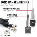 Rugged Radios Honda Talon Complete Comm Kit w/ BTI and 2-Way Radio 696 PLUS Remote Head / G1 GMRS
