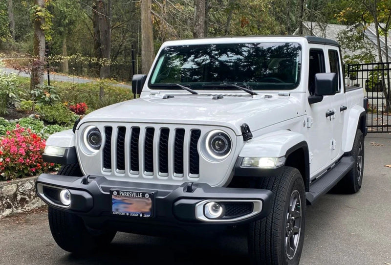 Oracle Jeep Wrangler JK/JL/JT High Performance W LED Fog Lights - Red