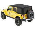 Bestop 07-18 Jeep Wrangler JK 4-Door Supertop (Premium Black Twill)