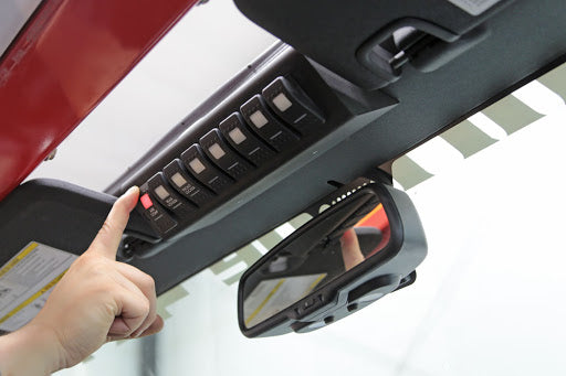 BantamX w/ Green LED Switch panel for JK 2007-2008