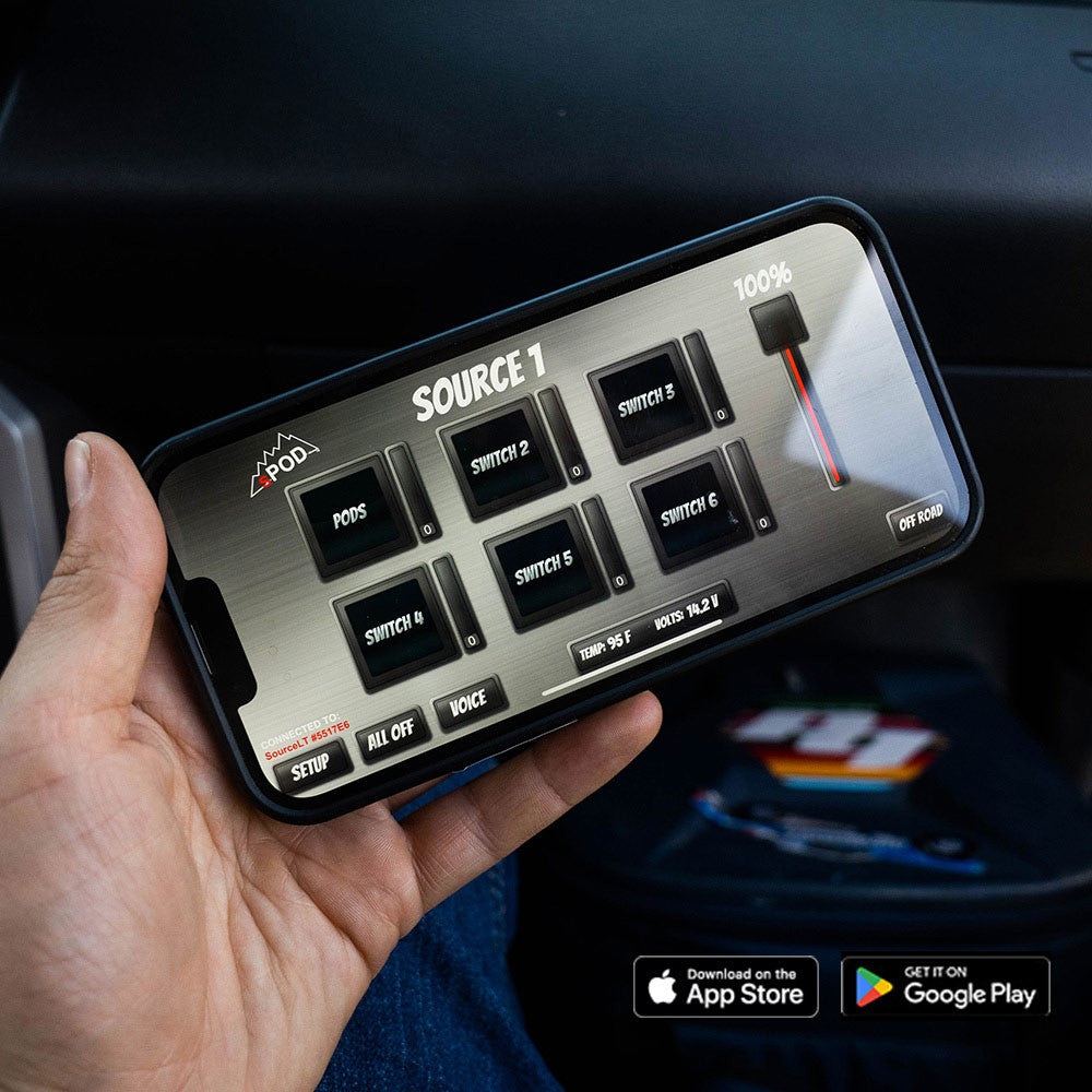 SourceLT Wireless Switch Controller - Jeep, JL/JT 2018-Present sPOD