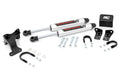 V2 Steering Stabilizer Dual 2-8 Inch Lift Jeep Wrangler JK/Wrangler Unlimited (07-18) Rough Country