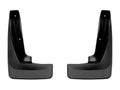 WeatherTech 2018+ Volkswagen Tiguan No Drill Rear MudFlaps - Black (Will Not Fit R-Line)