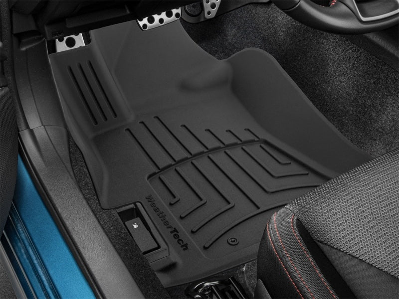 WeatherTech 2018+ Subaru Crosstrek Front FloorLiner HP - Black (Does not fit hybrid models)