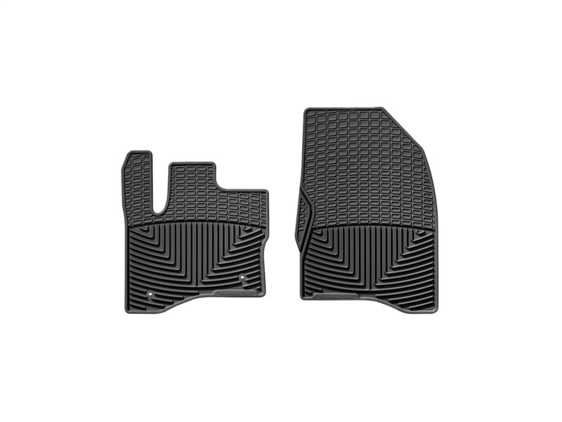 WeatherTech 11-17 Ford Taurus Front Rubber Mats - Black