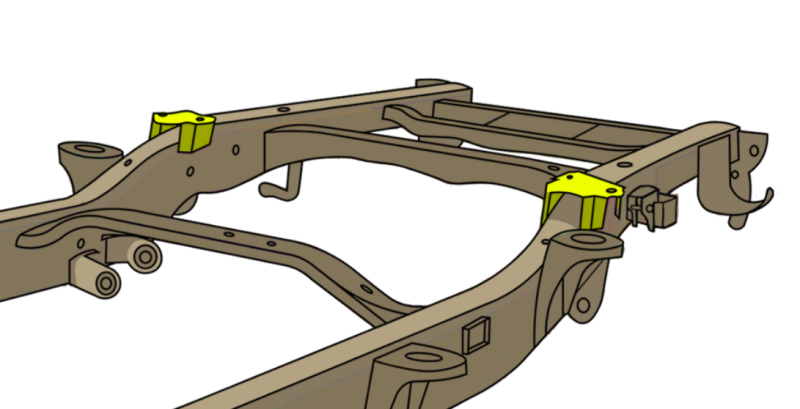 Rust Buster Forward Bed Mount