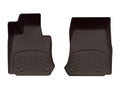WeatherTech 2017+ Mercedes-Benz AMG GLC 43 Coupe / 18-21 AMG GLC 63 SUV Front FloorLiner HP - Cocoa