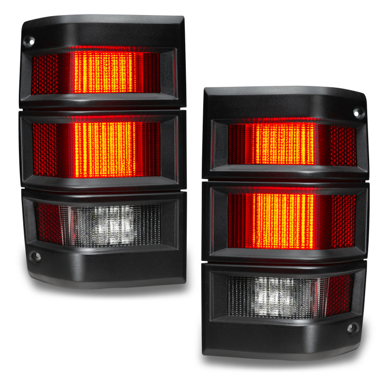 ORACLE Lighting Jeep Comanche MJ LED Tail Lights - Standard Red Lens