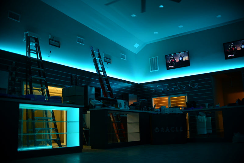 Oracle Exterior Black Flex LED Spool - RGB ColorSHIFT