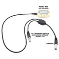Rugged Radios Adapter for Scanner to 5-pin Car Harness Headset or Intercom