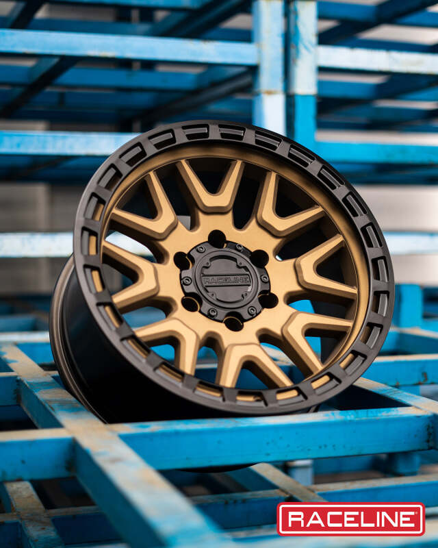 Raceline 953BZ Krank 18x9in / 6X135 BP / 18mm Offset / 87.1mm Bore - Bronze