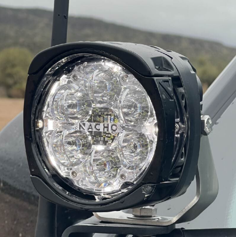 Nacho Lighting Quatro Spot 4in. Offroad LED Light - Pair