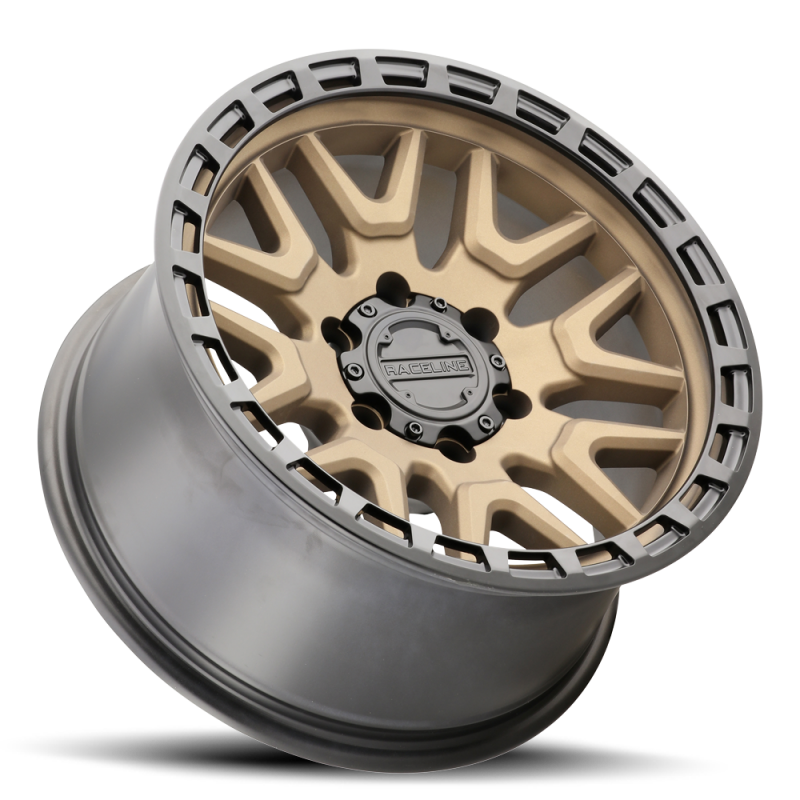 Raceline 953BZ Krank 18x9in / 6X135 BP / 18mm Offset / 87.1mm Bore - Bronze
