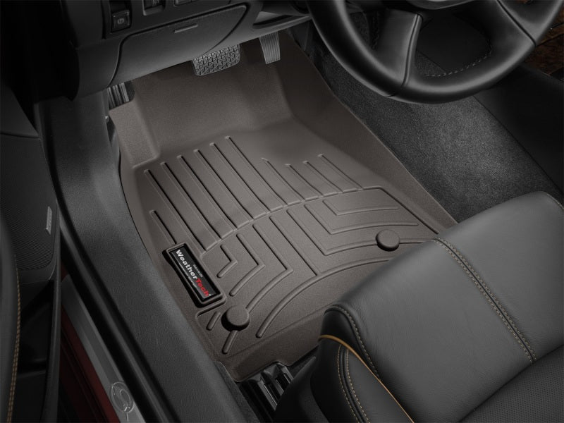 WeatherTech 14-16 Buick LaCrosse Front and Rear Floormats - Cocoa