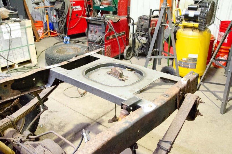 Rust Buster Spare Tire Crossmember