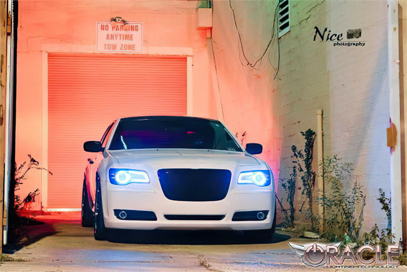 Oracle 11-19 Chrysler 300C DRL Upgrade w/ Halo Kit - ColorSHIFT