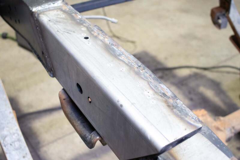 Rust Buster Over Axle Frame Section Left Side