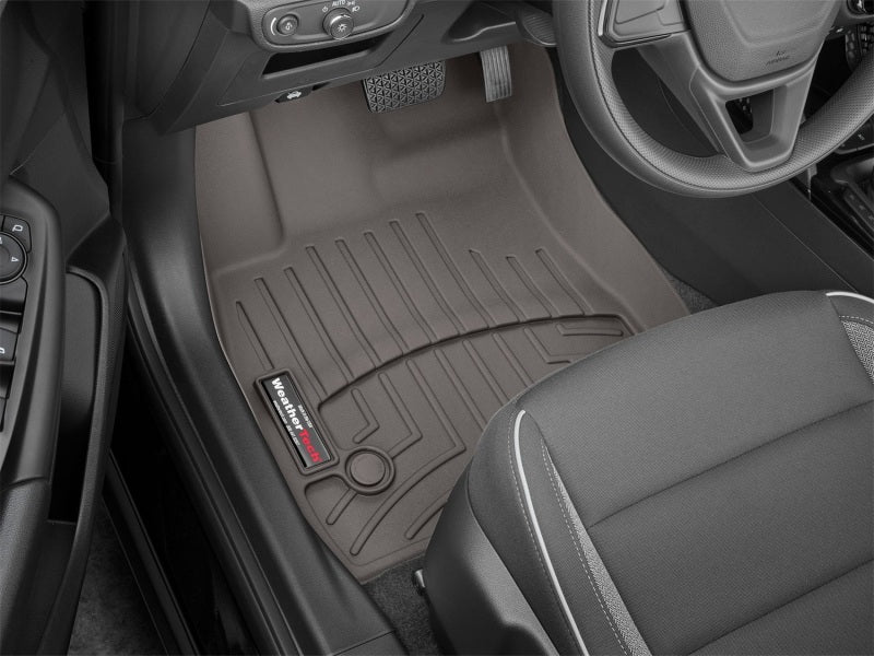 WeatherTech 20-24 Chevrolet TrailBlazer Front FloorLiner - Cocoa