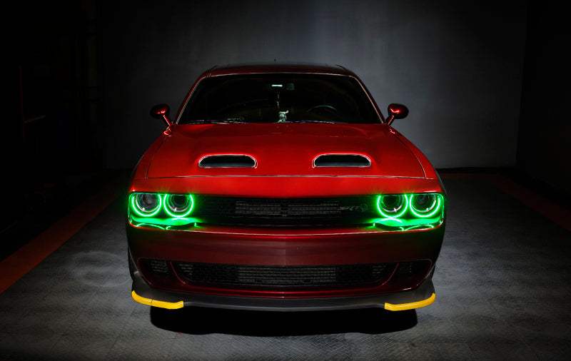 Oracle 15-21 Dodge Challenger LED Waterproof Halo Kit - ColorSHIFT - BC1