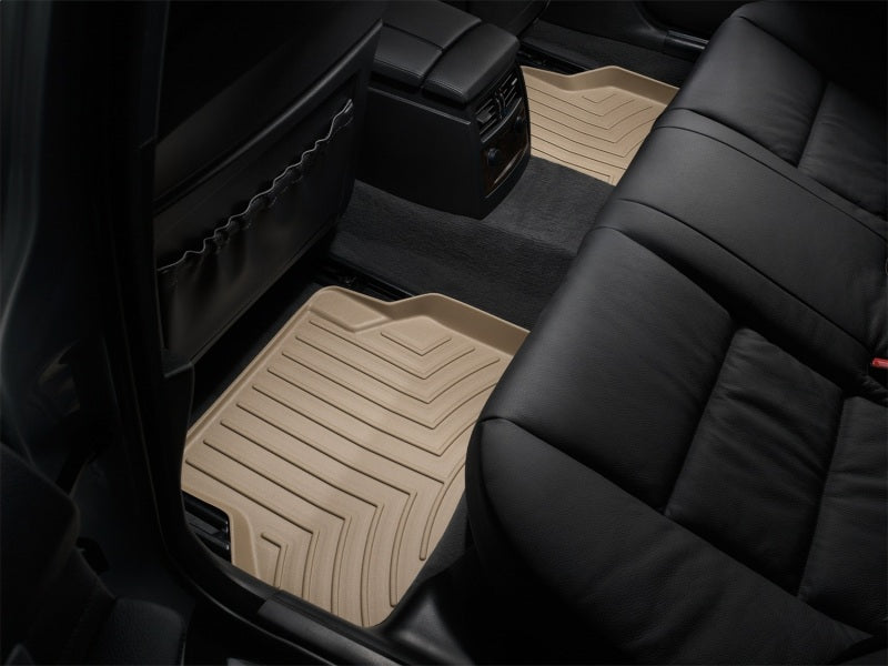 WeatherTech 04-10 BMW 5-Series (E60) Rear FloorLiner - Tan