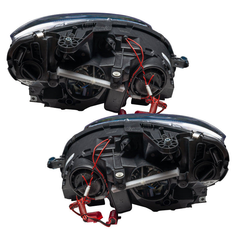 Oracle 08-11 Mercedes Benz C-Class Pre-Assem. Headlights Chrome Housing- w/2.0 Controller