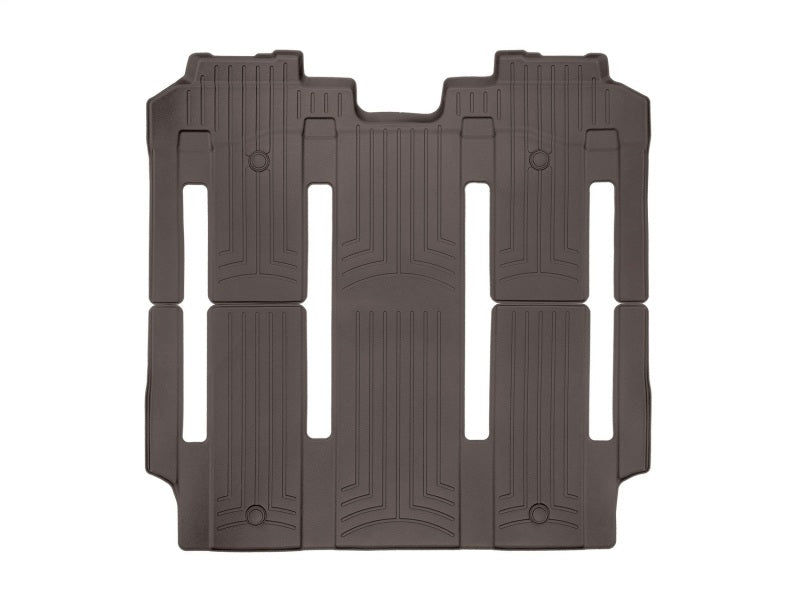 WeatherTech 2021+ Toyota Sienna Rear (7-passenger) FloorLiner - Cocoa
