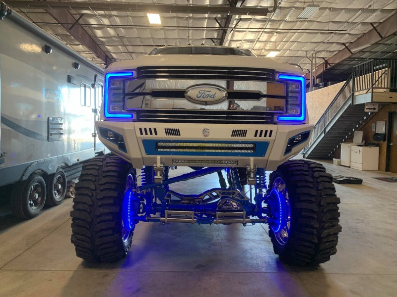 Oracle 17-19 Ford F-250/F-350 Superduty Headlight DRL Upgrade Kit - ColorSHIFT
