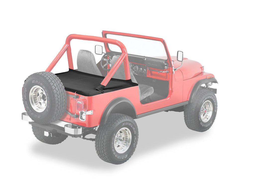 Cargo Deck Covers For Jeep 1980-1986 CJ7 Factory Hardtop Removed No Belt Rail Channels Bestop
