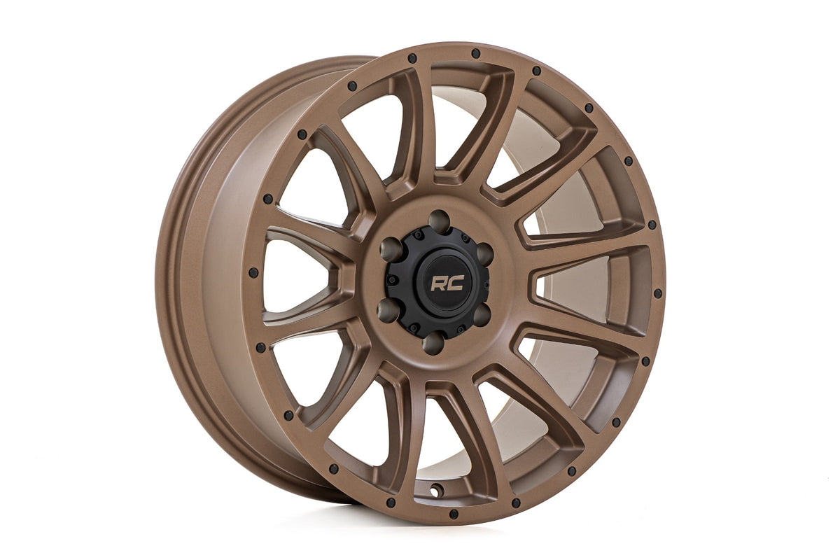 90 Series Wheel One-Piece Bronze 18x9 Rough Country